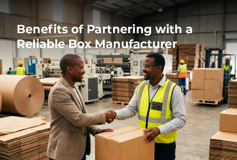 Benefits of Partnering with a Reliable Box Manufacturer