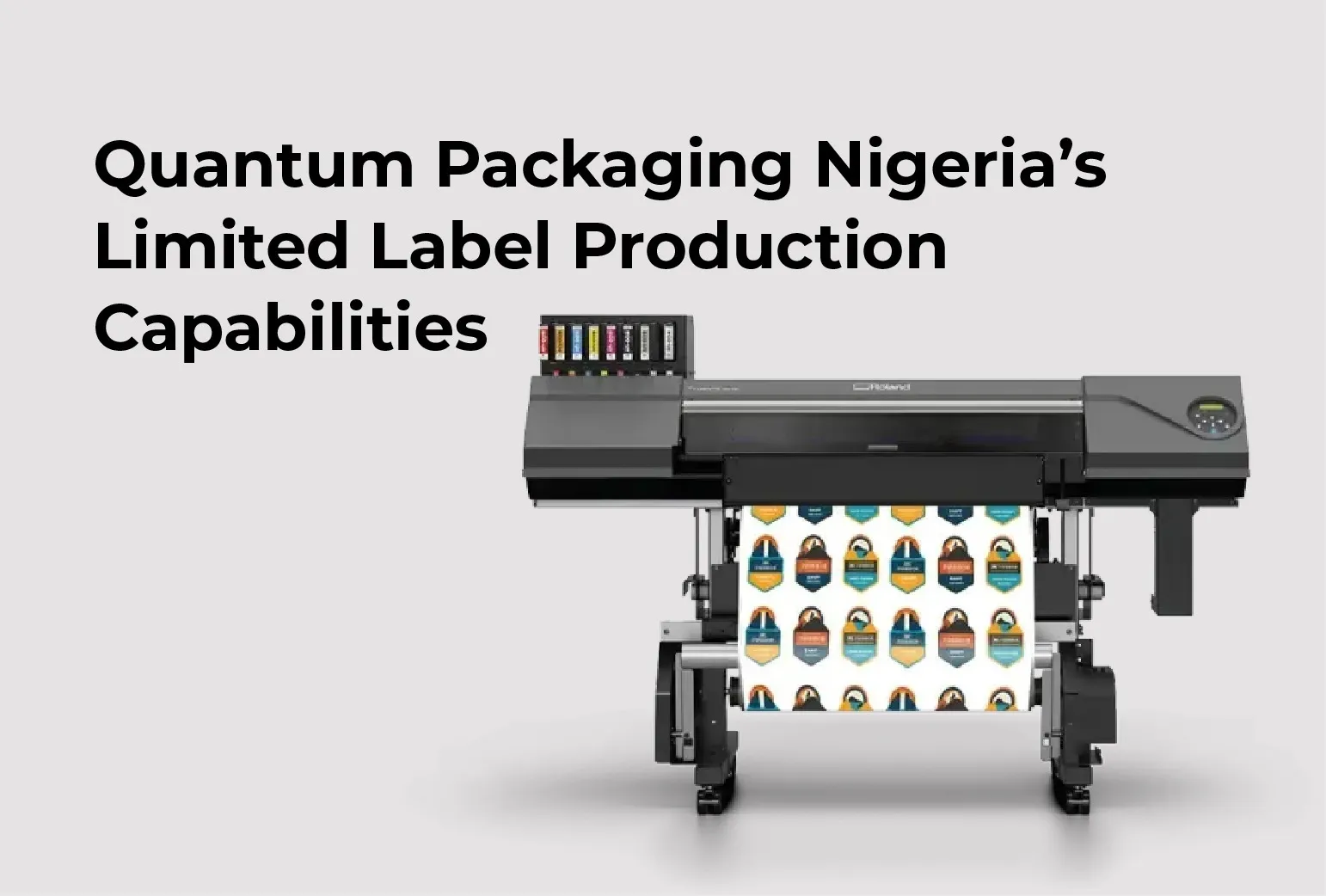 Quantum Packaging Nigeria’s Limited Label Production Capabilities