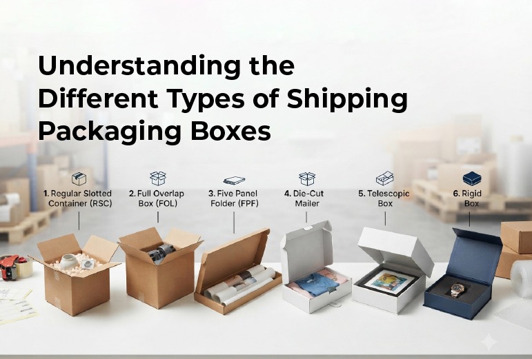 Understanding the Different Types of Shipping Packaging Boxes